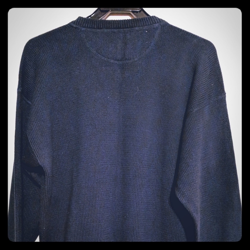 Men's blue sweater size Large